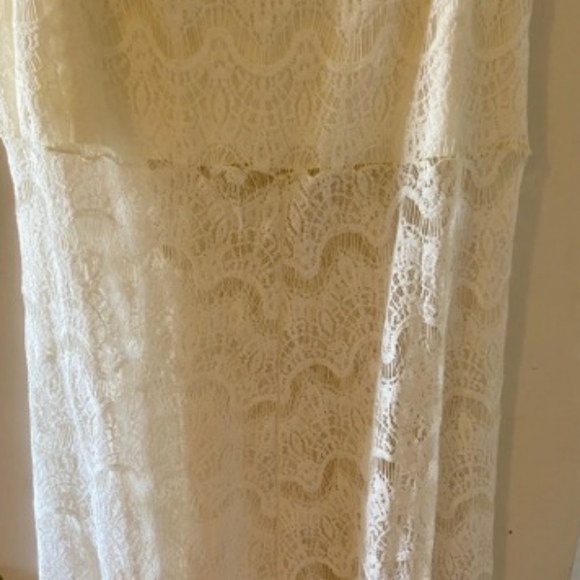 Long Lace Maxi Skirt - Picture 3 of 15